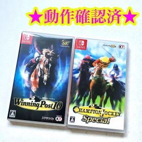 Switch ウイニングポスト10 チャンピオンジョッキー スペシャル 2点