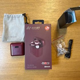AVIOT TE-D01d ワイヤレスイヤホン ワインレッド