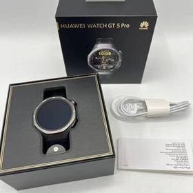 【美品】HUAWEI WATCH GT 5 PRO 46mm VLI-B29 ブラック スマートウォッチ ファーウェイウォッチ 本体