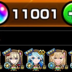 🌸オーブ11000個↑ エル･マサムネ･ルシファーなど汎用キャラ多数 オーブチケット60枚🌸 | モンストのアカウントデータ、RMTの販売・買取一覧