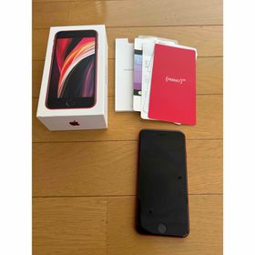 アイフォーン(iPhone)のiPhone SE 第2世代 のレッド 128GB SIMフリー(スマートフォン本体)