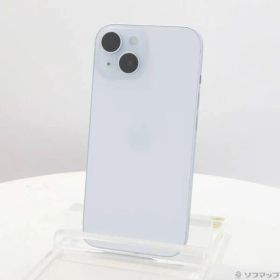 〔中古品〕 iPhone15 128GB ブルー MTML3J／A SIMフリー【348】