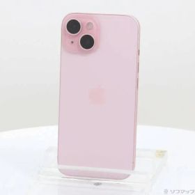 〔中古品〕 iPhone15 256GB ピンク MTMP3J／A SIMフリー【305】