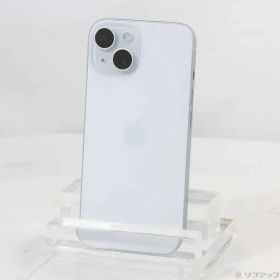 〔中古品〕 iPhone15 128GB ブルー MTML3J／A SIMフリー【349】