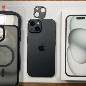【極美品】iPhone 15 SIMフリー 付属品多数 ブラック 128GB