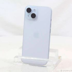 〔中古品〕 iPhone15 128GB ブルー MTML3J／A SIMフリー【258】