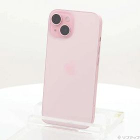〔中古品〕 iPhone15 128GB ピンク MTMJ3J／A SIMフリー【348】