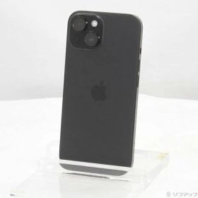 〔中古品〕 iPhone15 128GB ブラック MTMH3J／A SIMフリー【262】