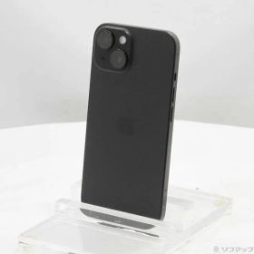 〔中古品〕 iPhone15 128GB ブラック MTMH3J／A SIMフリー【344】