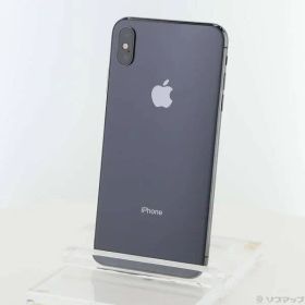 〔中古品〕 iPhoneXS Max 64GB スペースグレイ MT6Q2J／A SIMフリー【377】