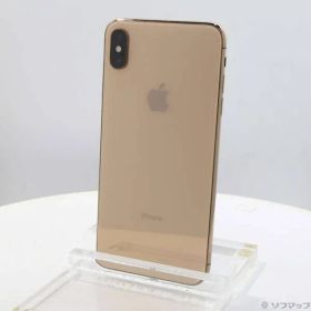 〔中古品〕 iPhoneXS Max 256GB ゴールド MT6W2J／A SIMフリー【262】