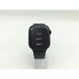 【中古】Apple Apple Watch Series10 42mm GPS ジェットブラックアルミニウムケース/ブラックスポーツバンド (M/L) MWWF3J/A【OSU301】保証期間1ヶ月【ランクB】