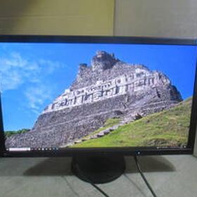 [H1-2/E70424-1]★EIZO FlexScan EV2736W 27インチ液晶モニター 高さ調整 縦回転 WQHD(2560X1440)入力端子：DVIx1/DPx1/使用時間：1070h★