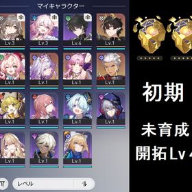 【初期アカ】 ヒアンシー ＋ キャストリス 限定ガチャすり抜け済 | 崩壊スターレイル(崩スタ)のアカウントデータ、RMTの販売・買取一覧