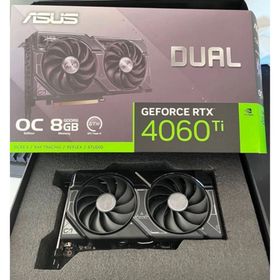 エイスース(ASUS)のASUS グラフィックボード DUAL-RTX4060TI-O8G-SSD(PCパーツ)