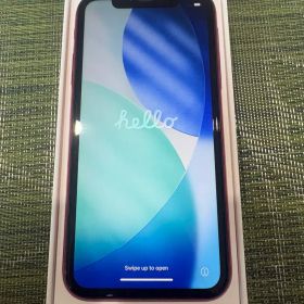 Apple iPhone 11 128GB 本体赤箱・イヤホンあり新品フィルム付