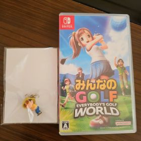 【中古品/動作確認済】Switch みんなのGOLF WORLD フィギュア付き