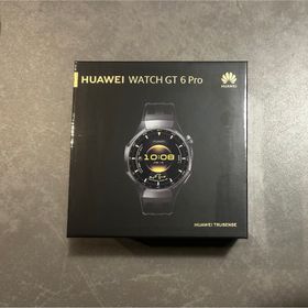 ファーウェイ(HUAWEI)の【新品未開封】HUAWEI WATCH GT 6 Pro ブラック(腕時計(デジタル))