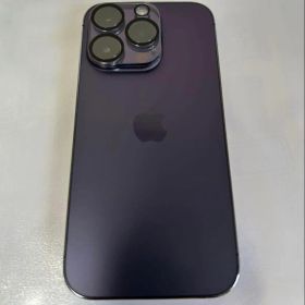 Apple iPhone14 Pro ディープパープル ケース、レンズカバー付き