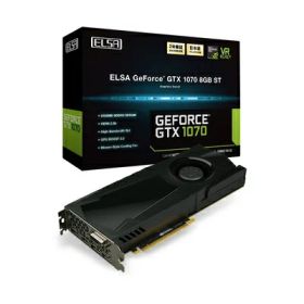 【中古】 ELSA GeForce GTX 1070 8GB ST グラフィックスボード VD6122 GD1070-8GERST
