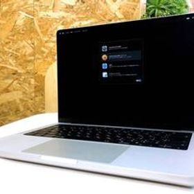 【3158】アップル MacBook Pro 14インチ 2021 M1 Proチップ A2442 EMC 3650 シルバー Apple マックブックプロ Laptop ノートPC MACBOOK