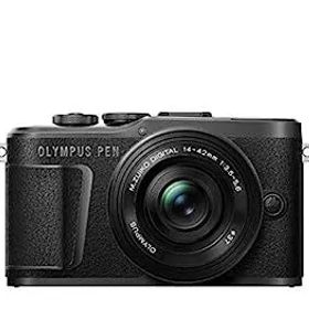 【中古】（非常に良い）OLYMPUS ミラーレス一眼カメラ PEN E-PL10 14-42mm EZレンズキット ブラック