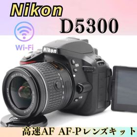 ⭐️美品♪スマホ転送OK⭐️Nikon D5300 レンズキット Wi-Fi機能