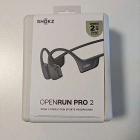 Shokz (ショックス) OpenRun Pro2骨伝導イヤホン ブラック