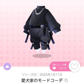 愛犬家のモードコーデ | ポケコロツイン(ポケツイ)のアカウントデータ、RMTの販売・買取一覧