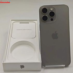 iPhone15 Pro Max 256GB ナチュラルチタニウム MU6R3J/A Apple版S