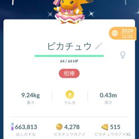 【色違い】アイドルピカチュウ ⚠️愛知県民or位置偽造できる方のみ | ポケモンGOのトレード(モンスター)、RMTの販売・買取一覧