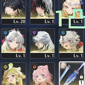 レベル8リセマラ⭐5×9カルテジア1凸、餅武器・定めを覆す荊冠、千咲、カルロッタ等 | 鳴潮(Wuthering Waves)のアカウントデータ、RMTの販売・買取一覧