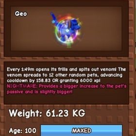 元虹 ナイトメア ディロフォサウルス‼️61.23Kg‼️ | ロブロックス(ROBLOX)のアカウントデータ、RMTの販売・買取一覧