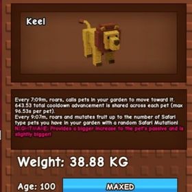 ライオン38kgスキルタイム7分 | ロブロックス(ROBLOX)のアカウントデータ、RMTの販売・買取一覧