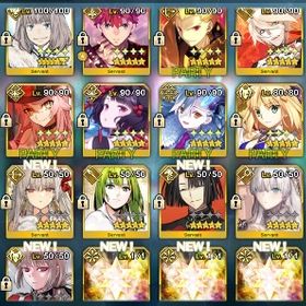 引退アカウント | FGOのアカウントデータ、RMTの販売・買取一覧