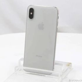 〔中古品〕 iPhoneXS 256GB シルバー MTE12J／A SIMフリー【198】