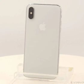 〔中古品〕 iPhoneXS 64GB シルバー MTAX2J／A SIMフリー【262】