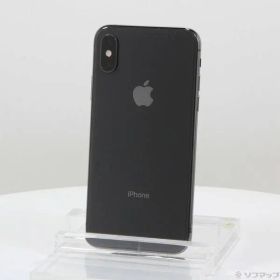 〔中古品〕 iPhoneXS 64GB スペースグレイ MTAW2J／A SIMフリー【276】