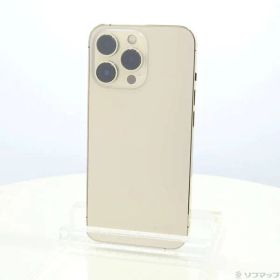 〔中古品〕 iPhone13 Pro 256GB ゴールド MLUQ3J／A SIMフリー【377】