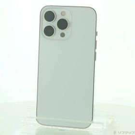 〔中古品〕 iPhone13 Pro 128GB シルバー MLUF3J／A SIMフリー 〔ネットワーク利用制限▲〕【247】
