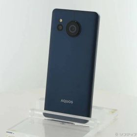〔中古品〕 AQUOS sense8 J:COM 128GB コバルトブラック SHG11 SIMフリー【262】