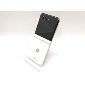 【中古】MOTOROLA docomo 【SIMフリー】 motorola razr 50d ホワイトマーブル 8GB 256GB M-51E【吉祥寺】保証期間1ヶ月【ランクB】