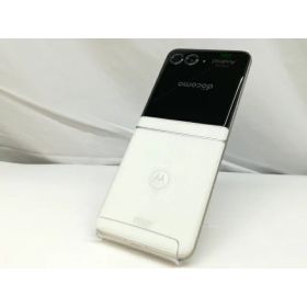 【中古】MOTOROLA docomo 【SIMフリー】 motorola razr 50d ホワイトマーブル 8GB 256GB M-51E【札幌】保証期間1ヶ月【ランクA】