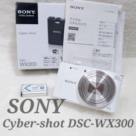 ✨美品✨SONY Cyber-shot DSC-WX300 ホワイト 箱付