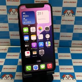 【中古】iPhone12 mini 64GB ブラック MGA03J/A SoftBank版SIMフリー 訳