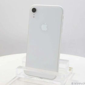 【中古】SoftBank iPhoneXR 64GB ホワイト MT032J／A SoftBank 【262-ud】