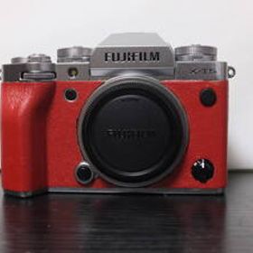 FUJIFILM X-T5 ミラーレスカメラ シルバー レッド？