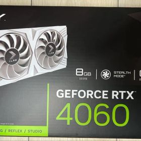 【ほぼ新品】GeForce RTX 4060 8GB White Edition