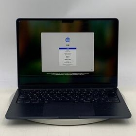 動作確認済み MacBook Air Liquid Retina 13.6インチ (Mid 2022) Apple M2 8コア/8GB/SSD 256GB ミッドナイト MLY33J/A