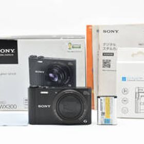 631 [美品] SONY Cyber-shot DSC-WX300 ブラック コンパクトデジタルカメラ 2631322